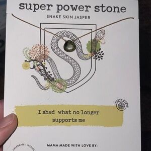 Snake Skin Jasper Necklace